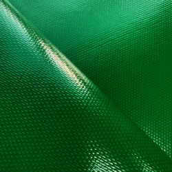 Ткань ПВХ 600 гр/м2 плотная, Зелёный (Ширина 150см), на отрез  в Архангельске