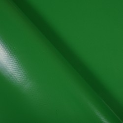 Тентовый материал ПВХ 450 гр/м2, Зелёный (Ширина 160см), на отрез  в Архангельске, 450 г/м2, 799 руб