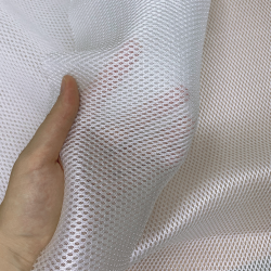 Сетка 3D трехслойная Air mesh 160 гр/м2, цвет Белый (на отрез)  в Архангельске