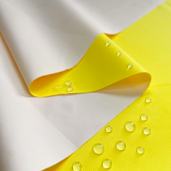 Водонепроницаемая Дышащая Мембранная ткань PU 10'000, цвет Жёлтый (на отрез)  в Архангельске